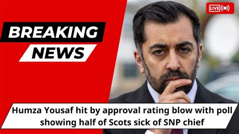 humza yousaf approval rating